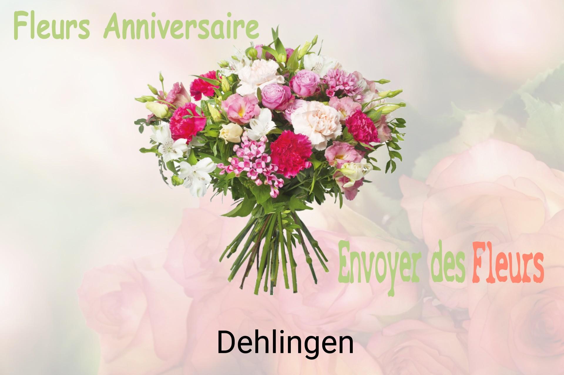 Bouquet de fleurs d’anniversaire livré à Dehlingen